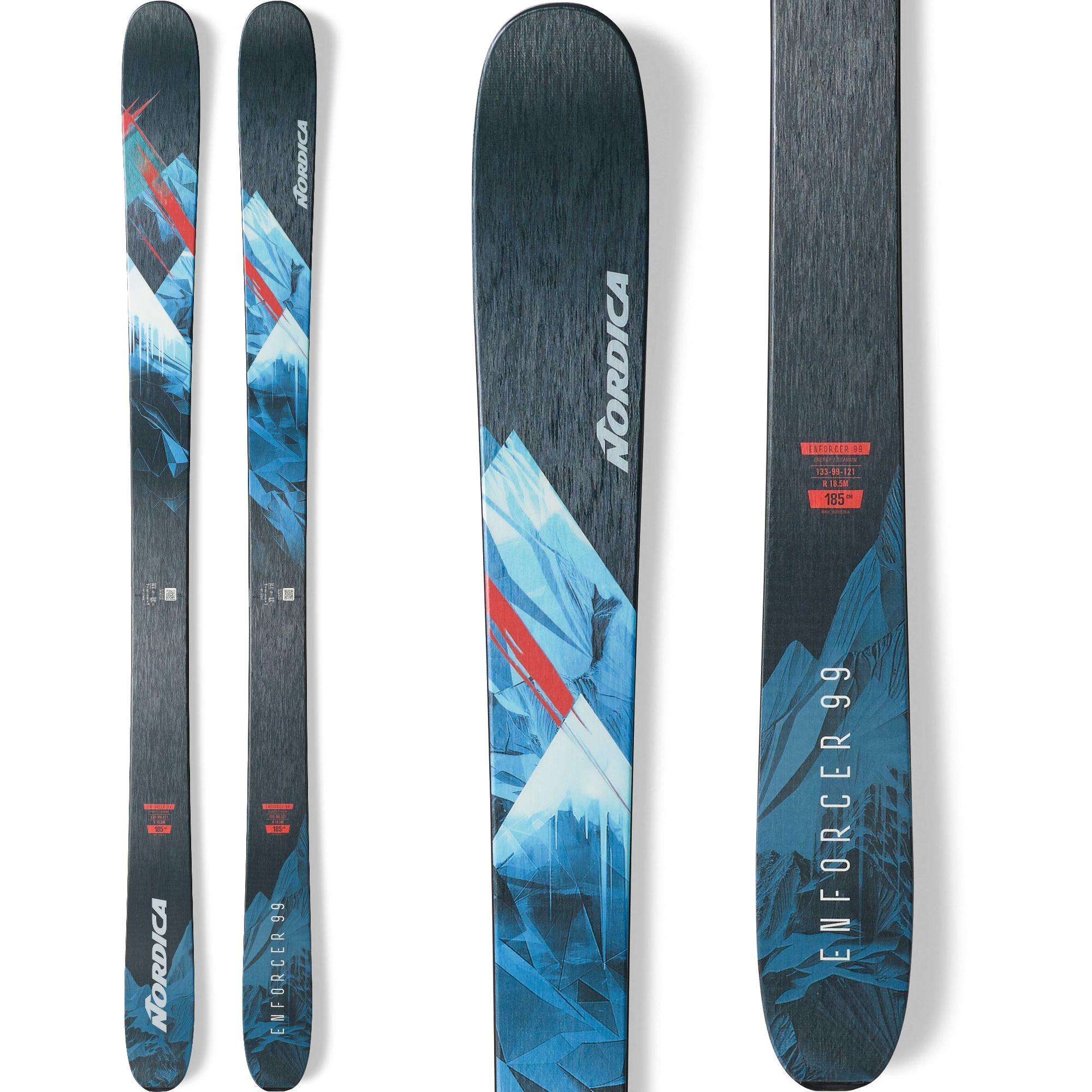 A pair of skis