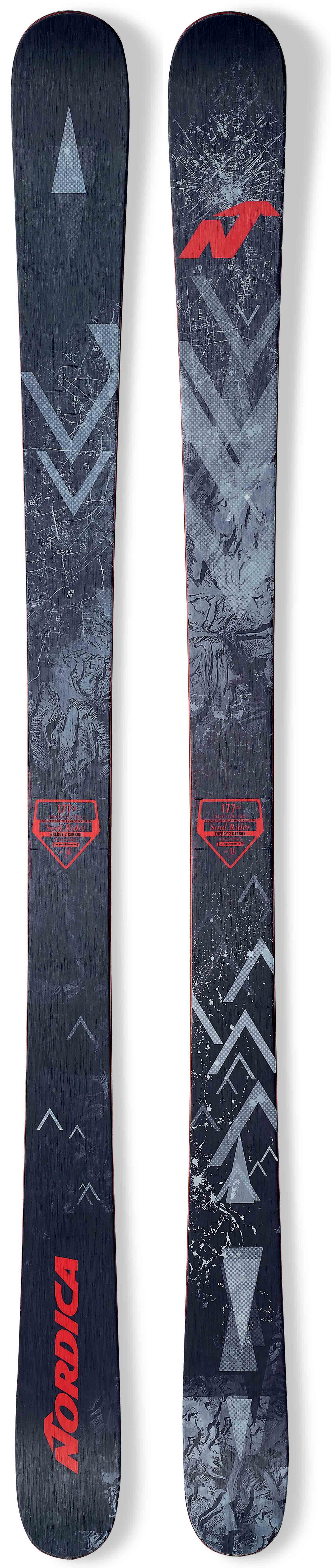 A pair of skis