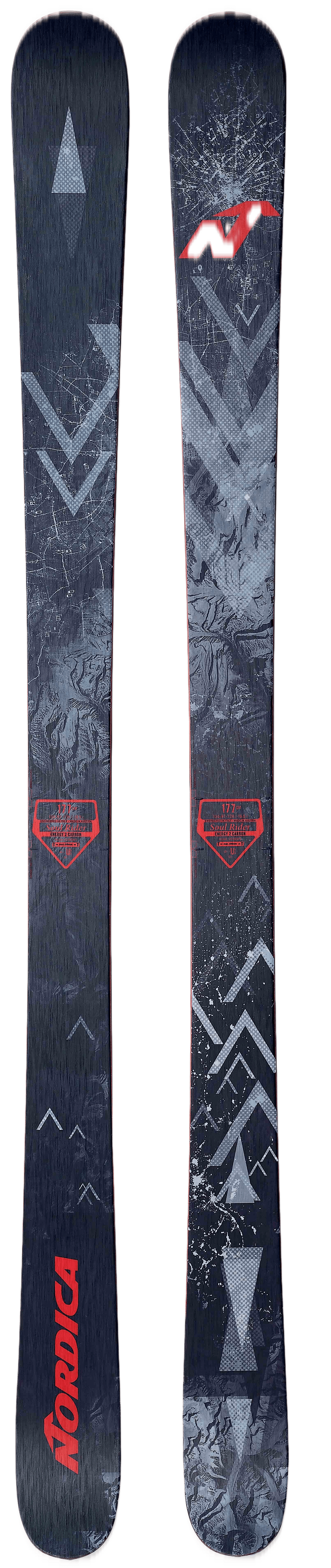 A pair of skis